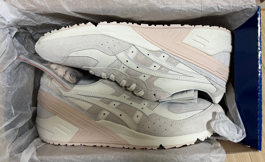 [새제품] [280~285] 아식스 젤 사이트 블러시 오프화이트 상품이미지10