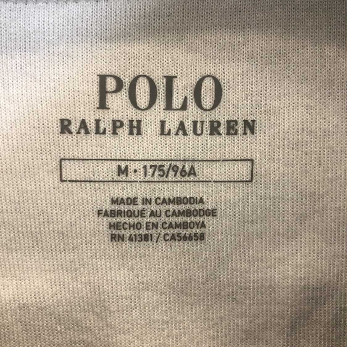 폴로 랄프로렌 더블니트 맨투맨 M 상품이미지5