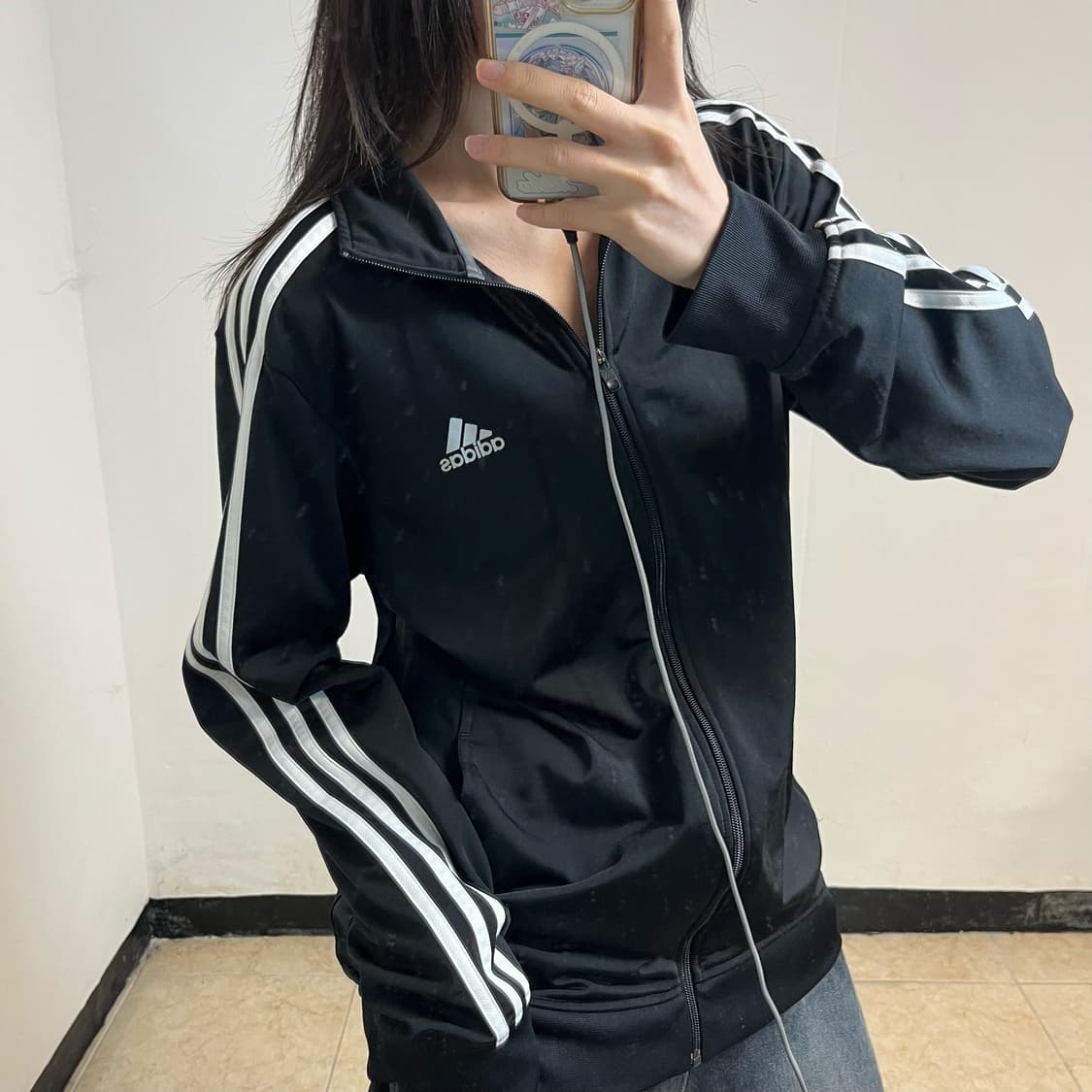 Adidas Black Track Jacket 상품이미지2