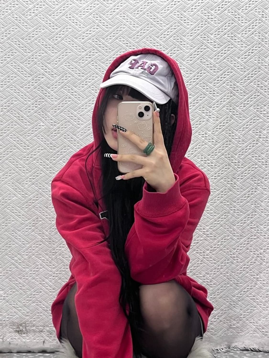 갭 Y2K 레트로 00's 연보라 우베코어 볼캡 C10202 상품이미지1