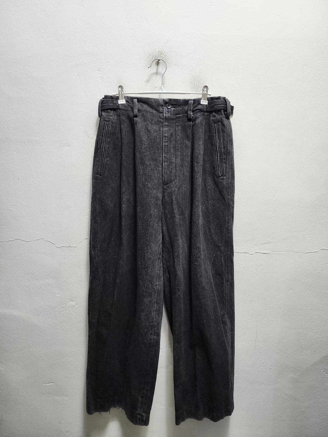 goi vigor 워리어 블랙 데님 팬츠 상품이미지1