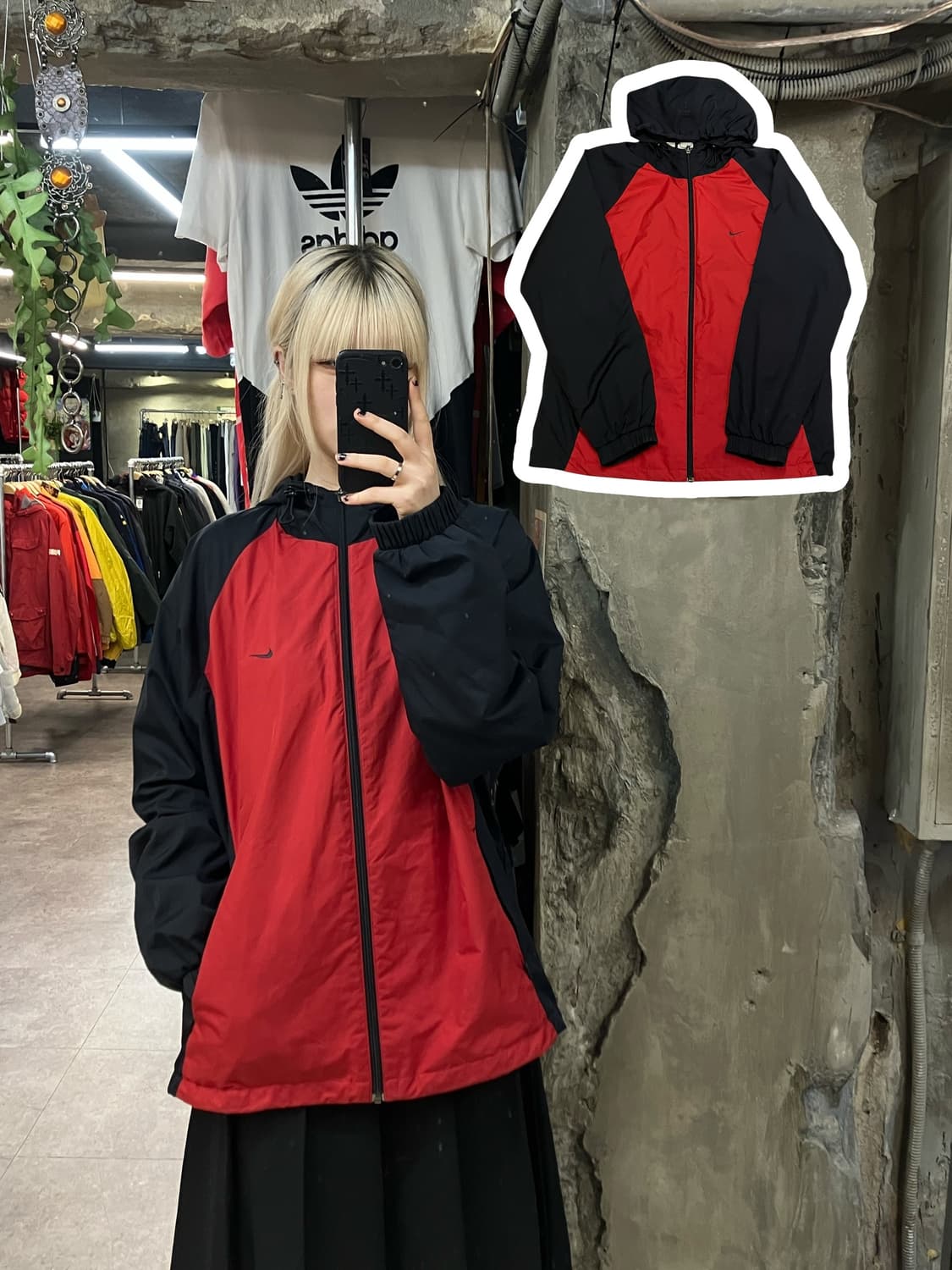 나이키 점퍼 레드 100  #csz1818  상품이미지1