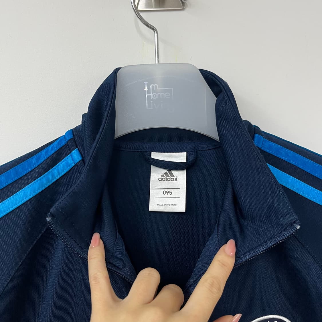 아디다스 첼시 삼선 네이비 트랙탑 져지 상품이미지6