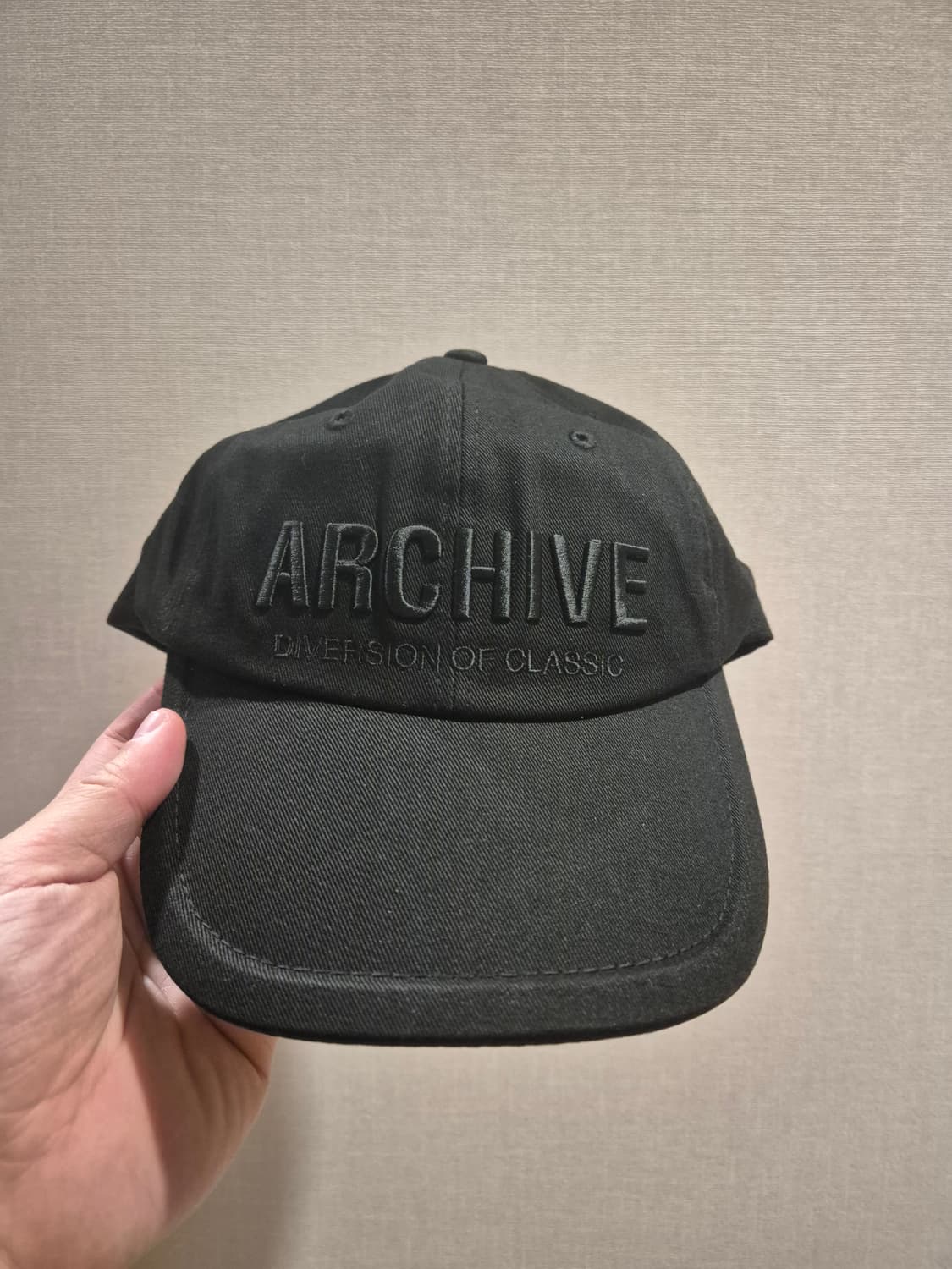[새상품] 준지 ARCHIVE 6패널 코튼 볼캡 상품이미지1