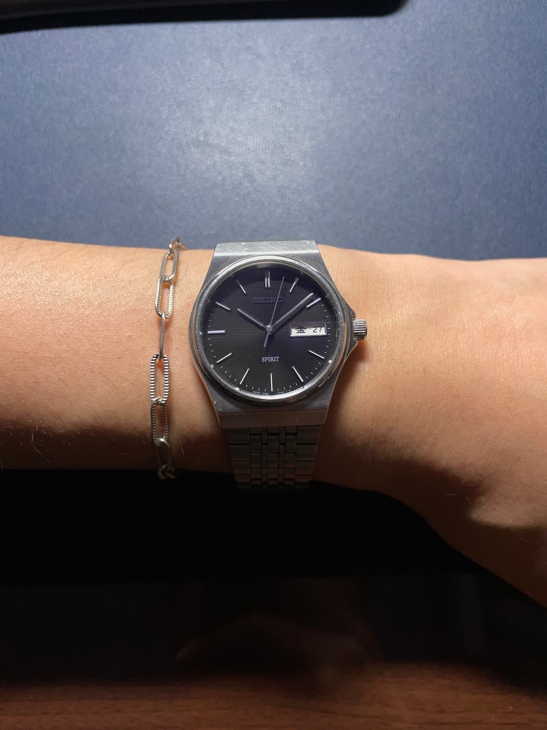 세이코 스피릿 쿼츠 메탈 시계 상품이미지6