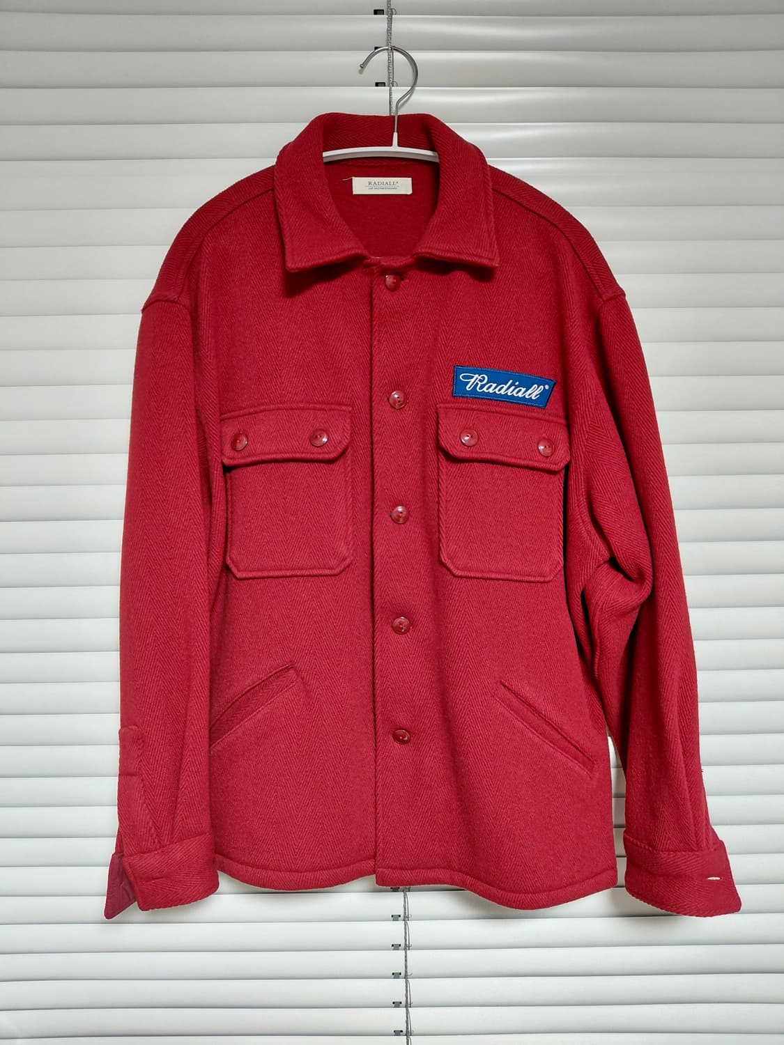 [M]라디올 레드 자켓 상품이미지1
