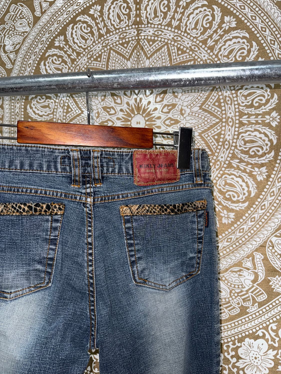 빈티지 여성 디테일 부츠컷 데님팬츠 상품이미지7