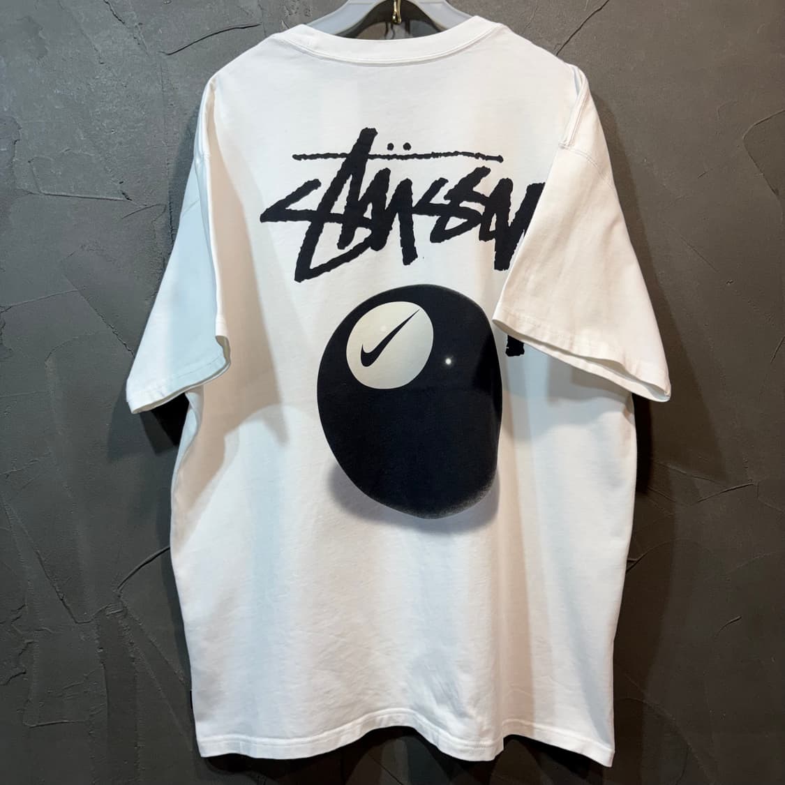 [L] NIKE X STUSSY 나이키 X 스투시 8볼 반팔 티셔츠 상품이미지1