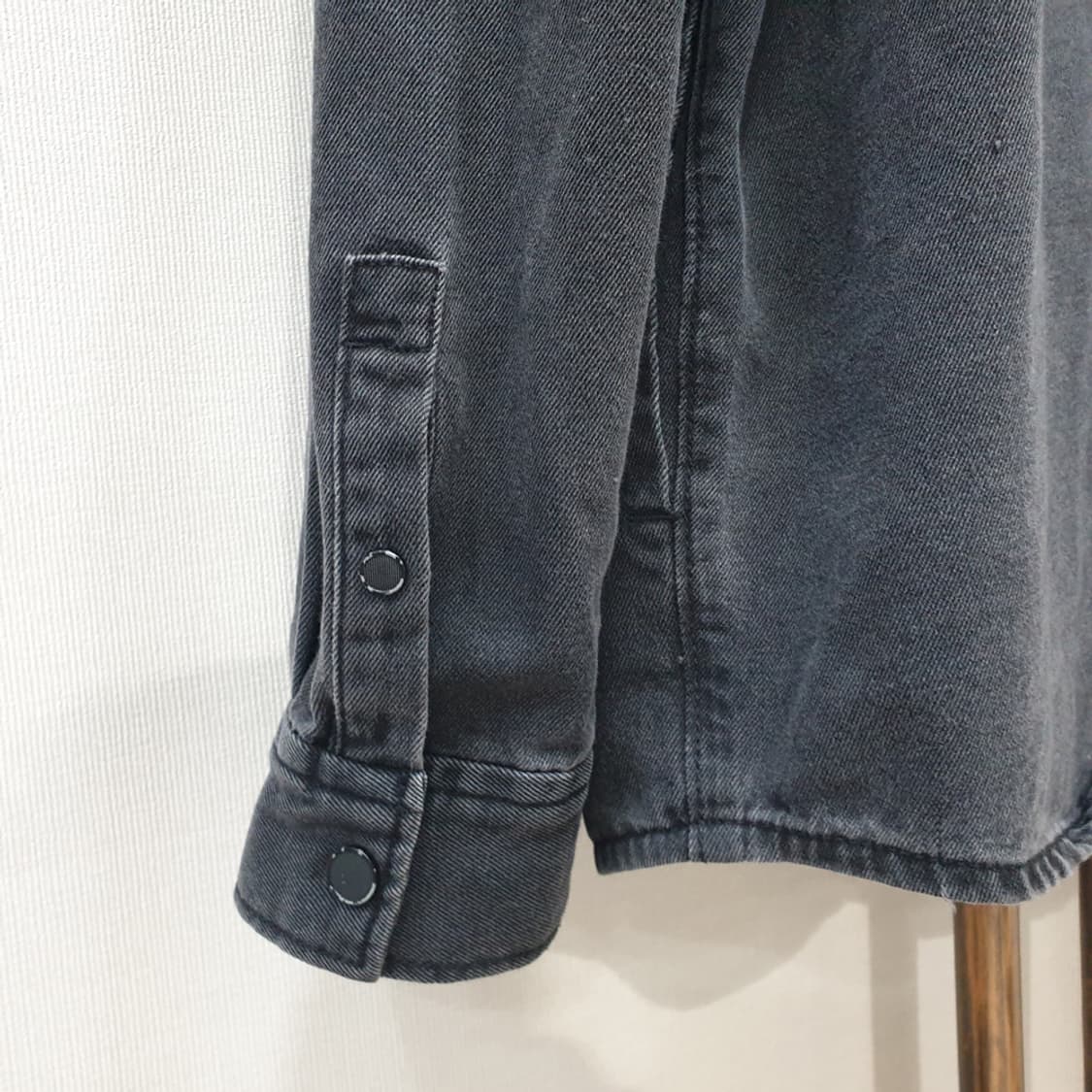 바쏘 옴므 워싱 데님 셔츠 자켓 105 상품이미지5