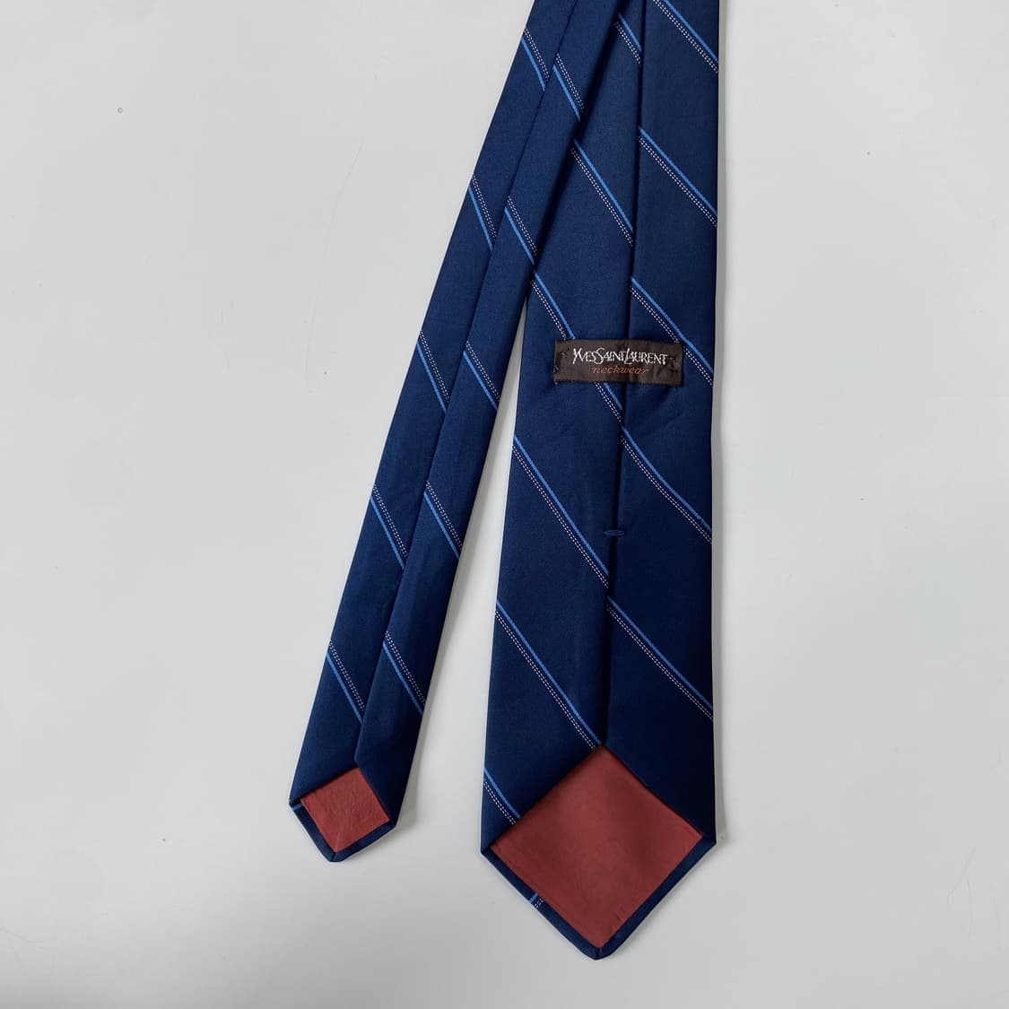 YSL 입생로랑 명품 정품 심플로고 넥타이 8.2cm 상품이미지3