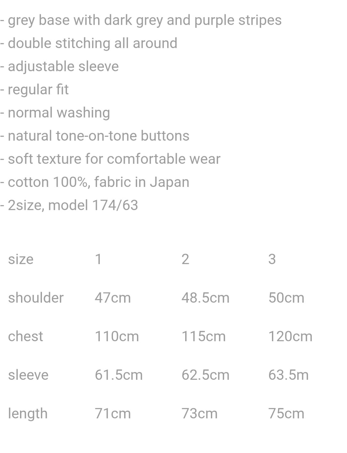 [2] 홈리 homly plain striped shirt 상품이미지3