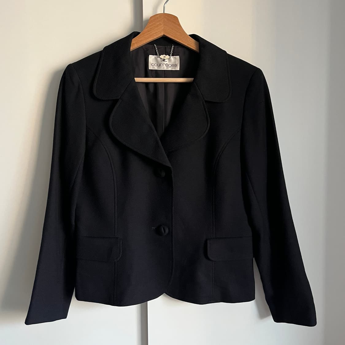 COURREGES wool & silk Jacket 상품이미지4