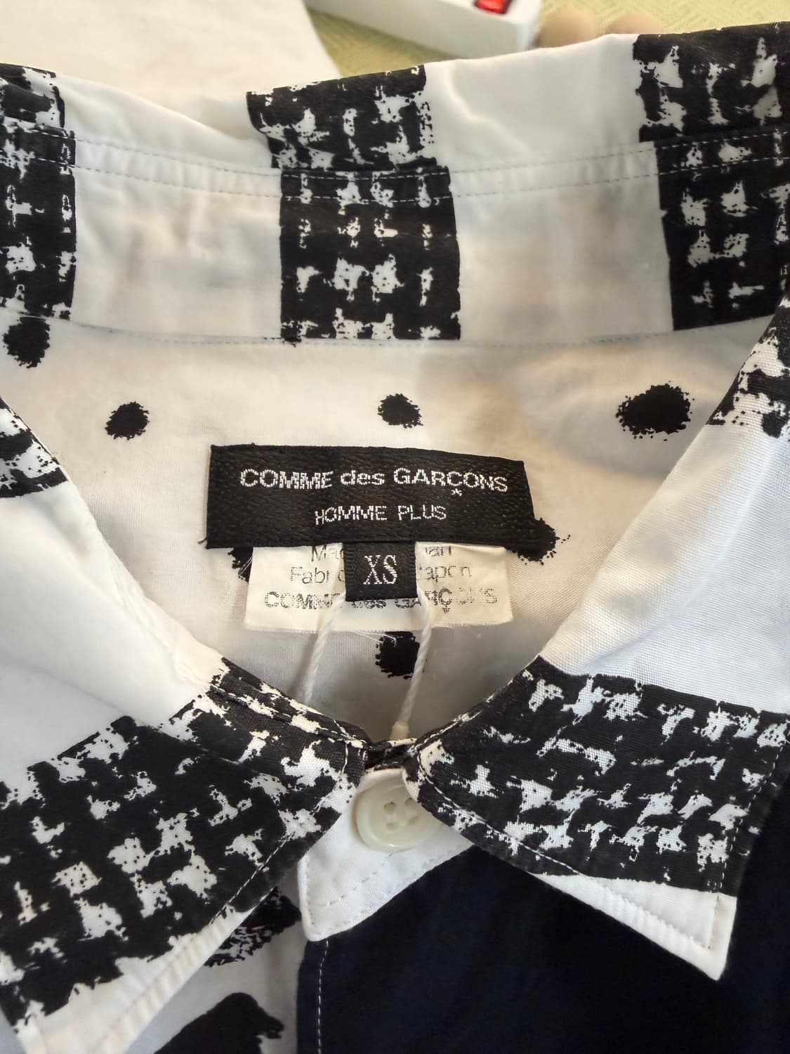 꼼데가르송 옴므 플러스 10AW 패턴 셔츠 상품이미지4