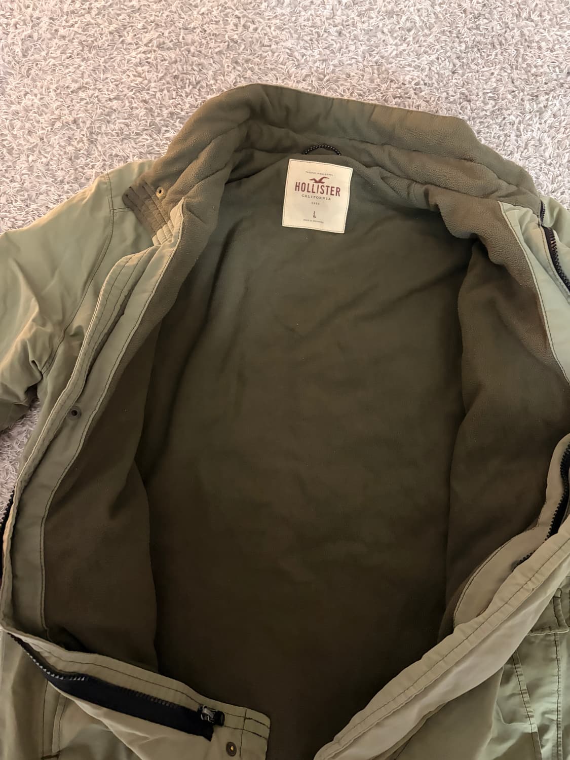 홀리스터 야상자켓 100-105 상품이미지3