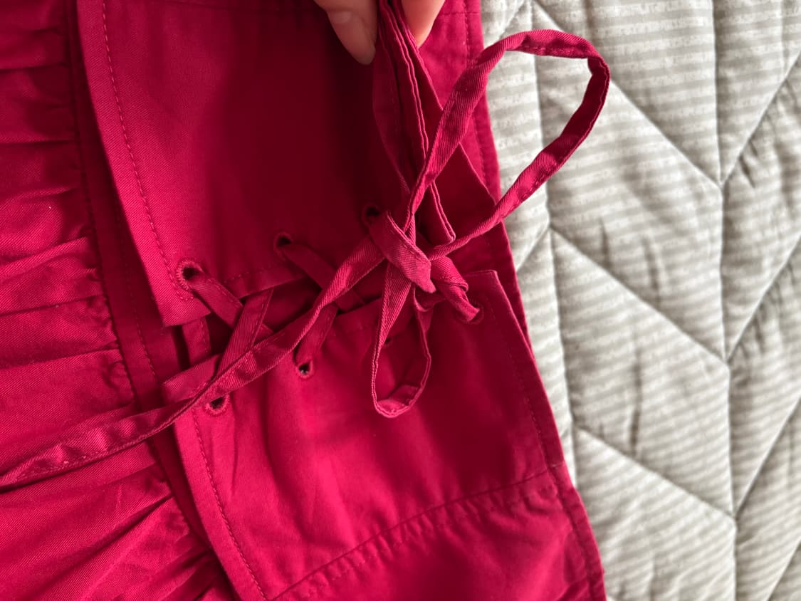 레드 아일렛 스커트 상품이미지8