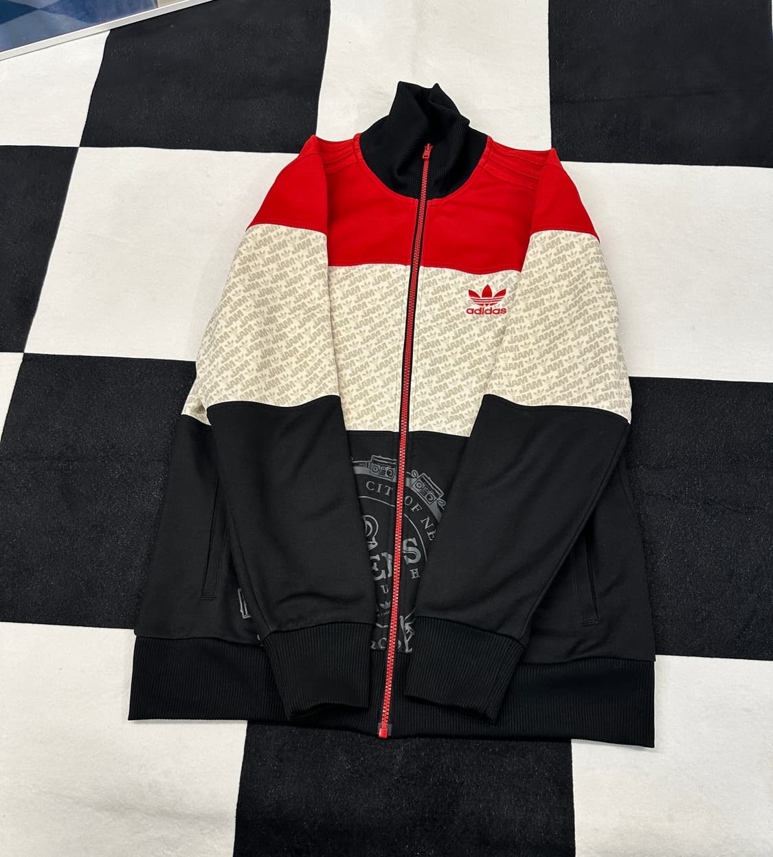 잼 퀸즈 보로 트랙탑 저지 아디다스  상품이미지6