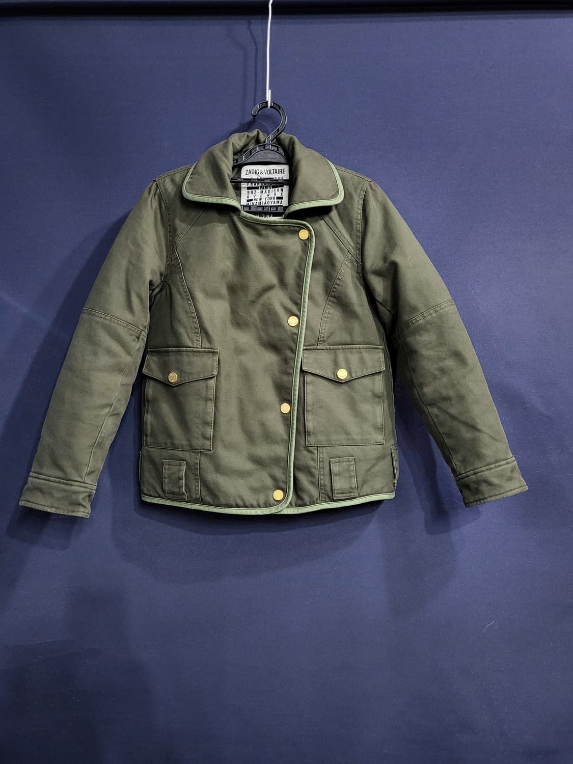 쟈딕앤볼테르 밀리터리 자켓 상품이미지1