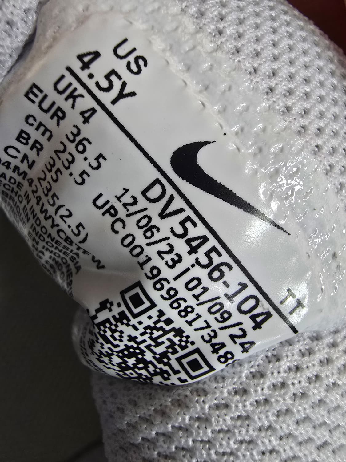 나이키 코트 로우 흰검 운동화 (1490) 상품이미지6