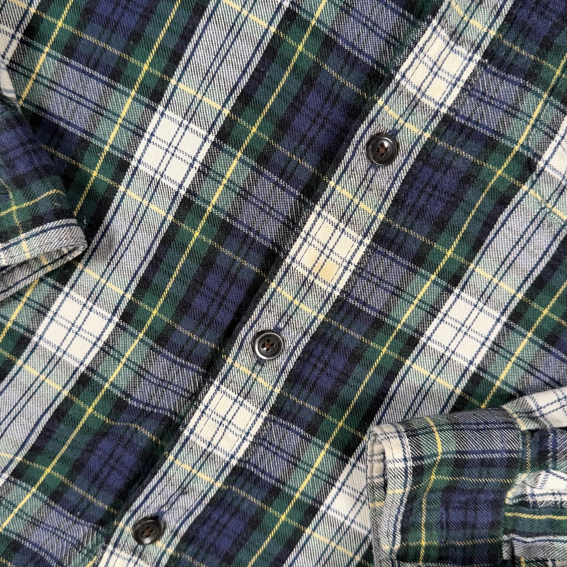 엘엘빈 체크 셔츠 남방 상품이미지3