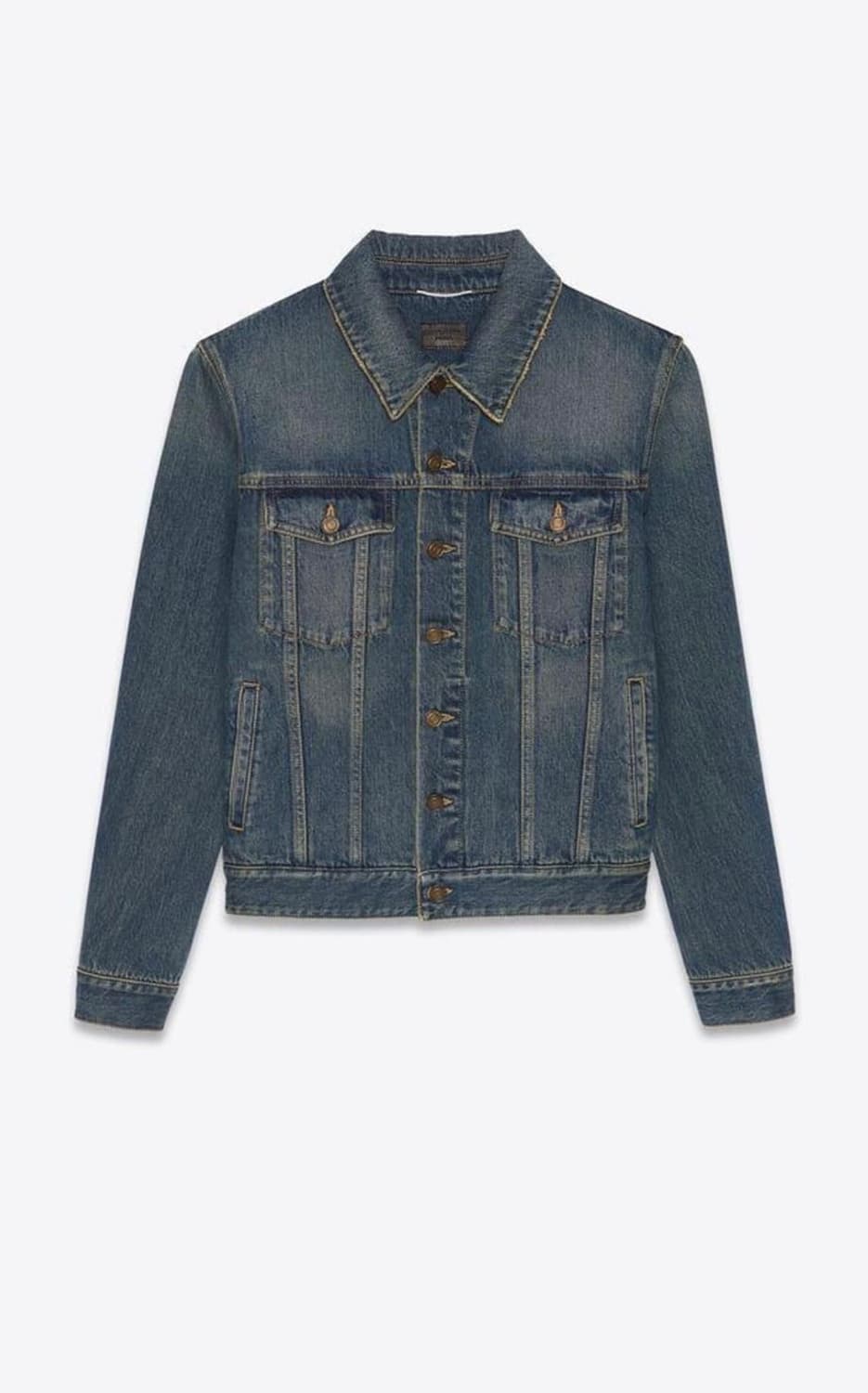 생로랑 에디 퍼머넌트 데님 트러커 자켓 상품이미지1