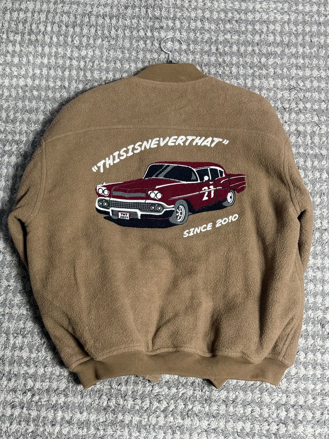 디스이즈네버댓 올드카 바시티 자켓 (L) 상품이미지1