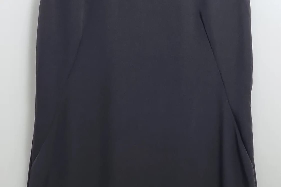 하나에 모리 블랙 고급 원피스 [44] 실크 100% 상품이미지4