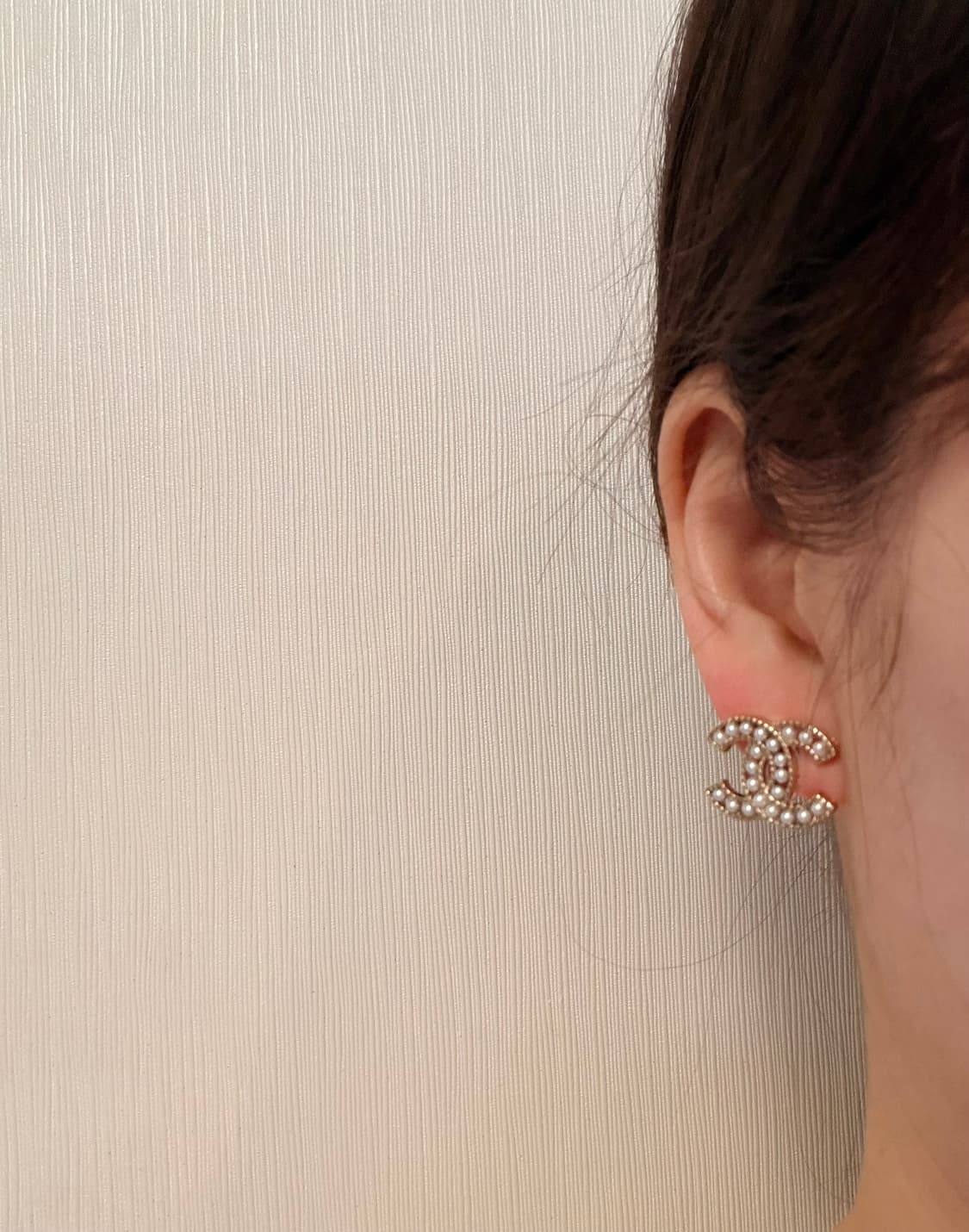 샤넬 진주 CC로고 귀걸이 업사이클링 상품이미지8