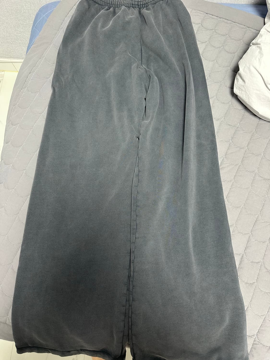 [XS] 이지 갭 yeezy gap 더블 레이어 팬츠 포에틱 블랙 상품이미지2