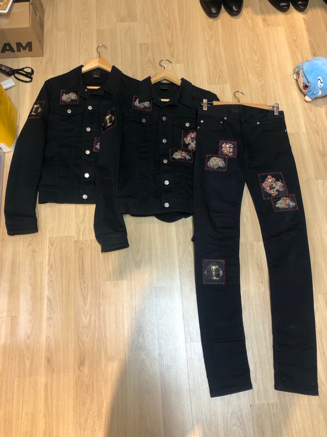 디올옴므 토루카메이 데님 트러커 자켓 , 팬츠 상품이미지1