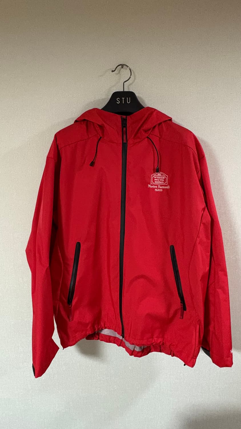[L] STU 윈드브레이커 레드 상품이미지4