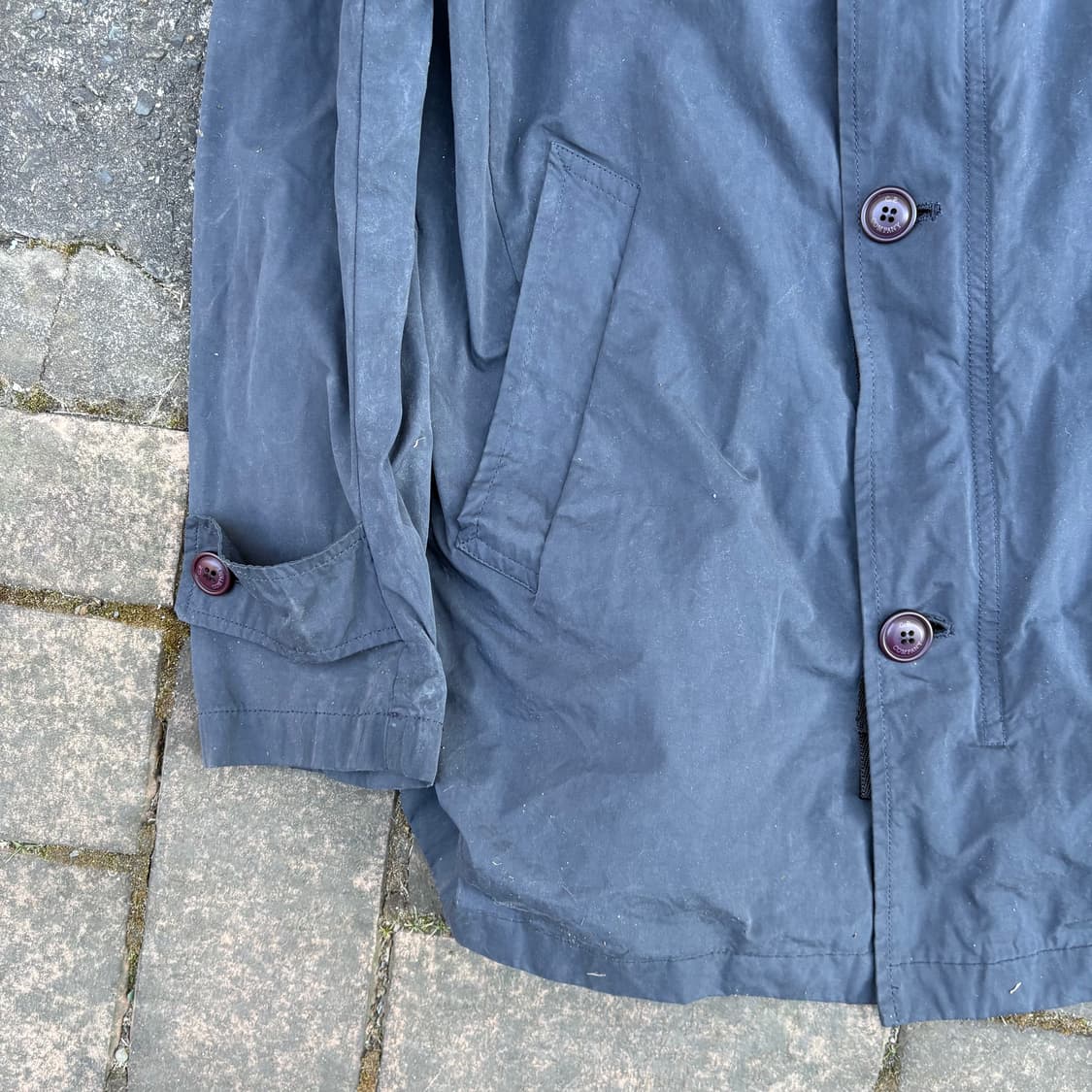 씨피컴퍼니 나일론 & 폴리 믹스 트렌치 코트 상품이미지4