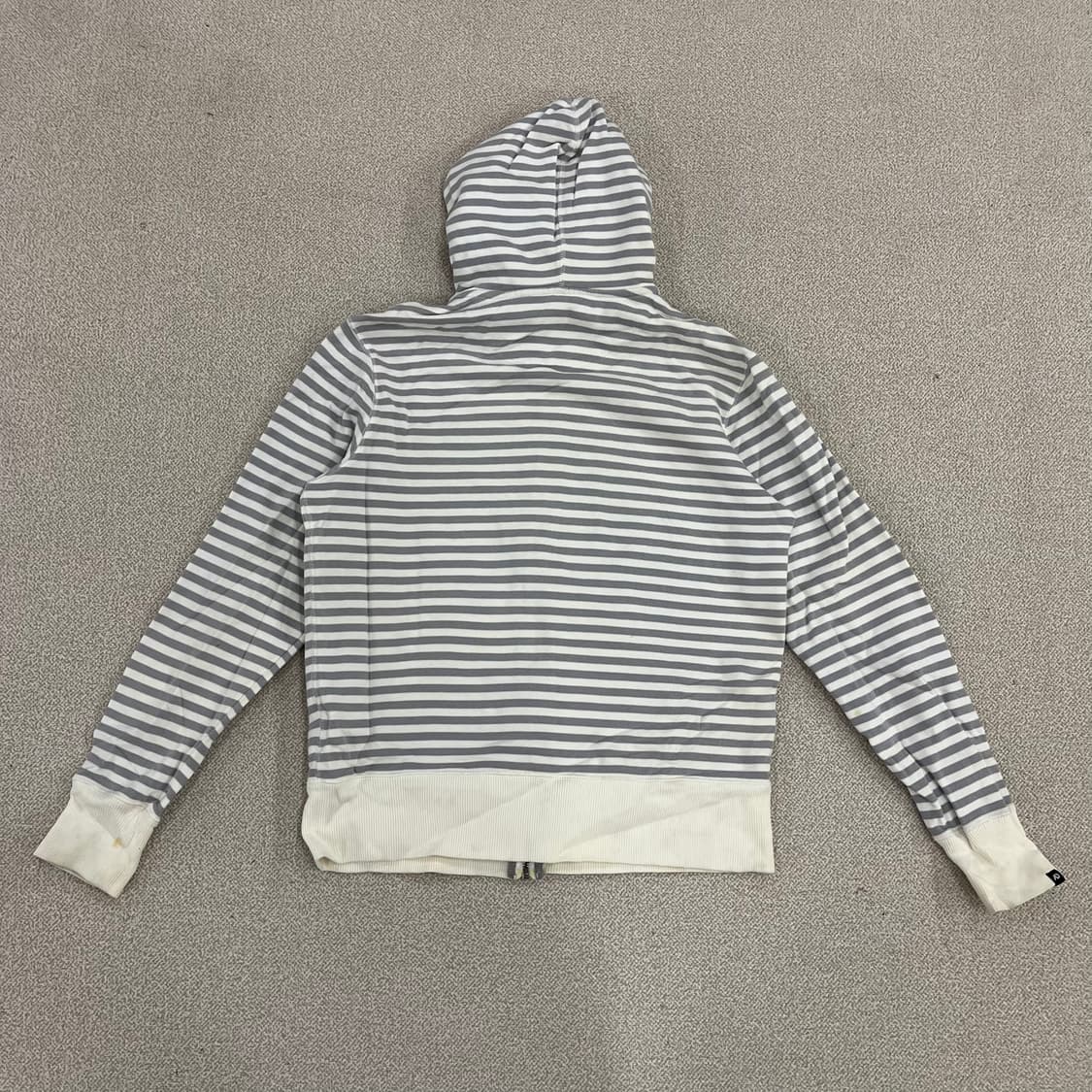 L 나이키 스우시 스트라이프 후드 집업 0122M1 상품이미지5