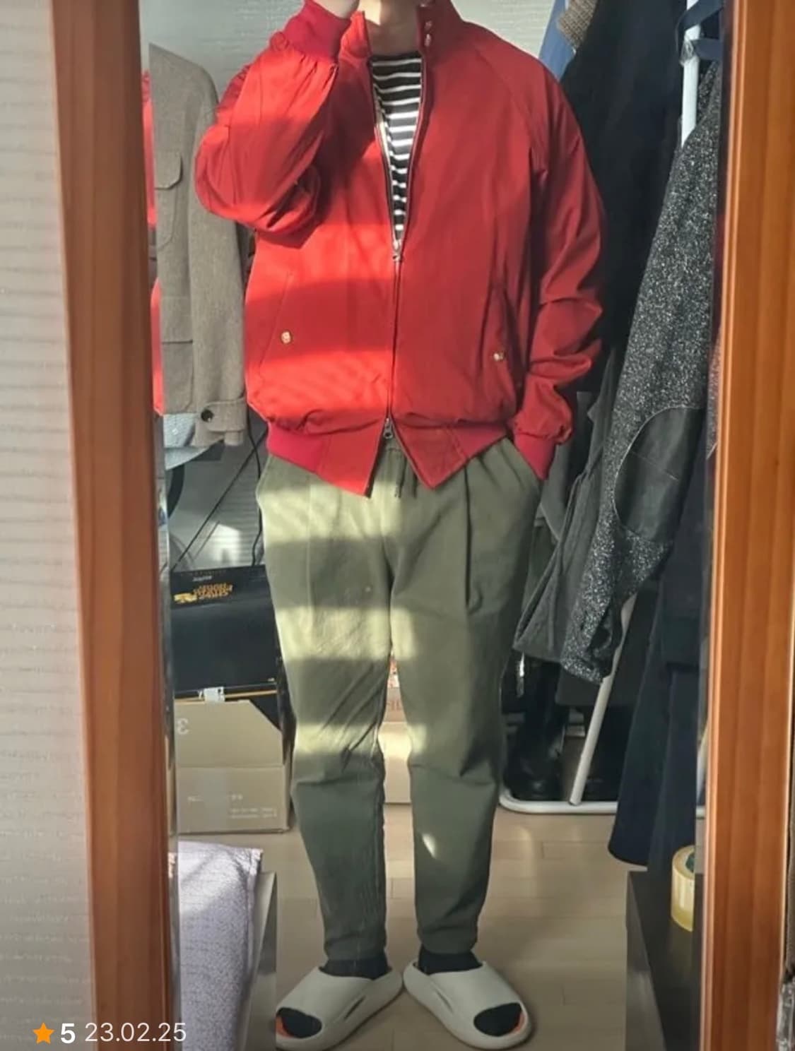 [2] 암피스트 레드 Harrington 자켓 상품이미지7