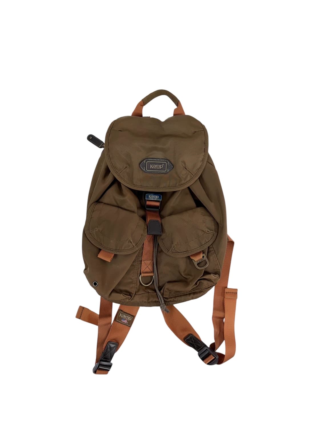 빈티지 Kamp 브라운 백팩 상품이미지1
