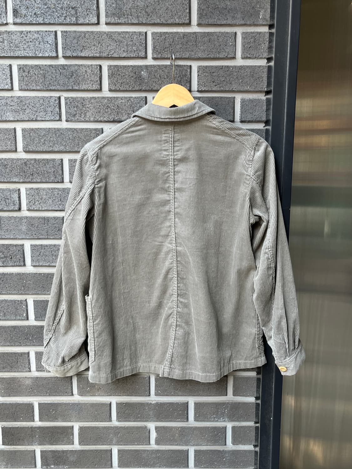 Danton 단톤 코듀로이 셔츠 자켓 세이지그린 상품이미지9