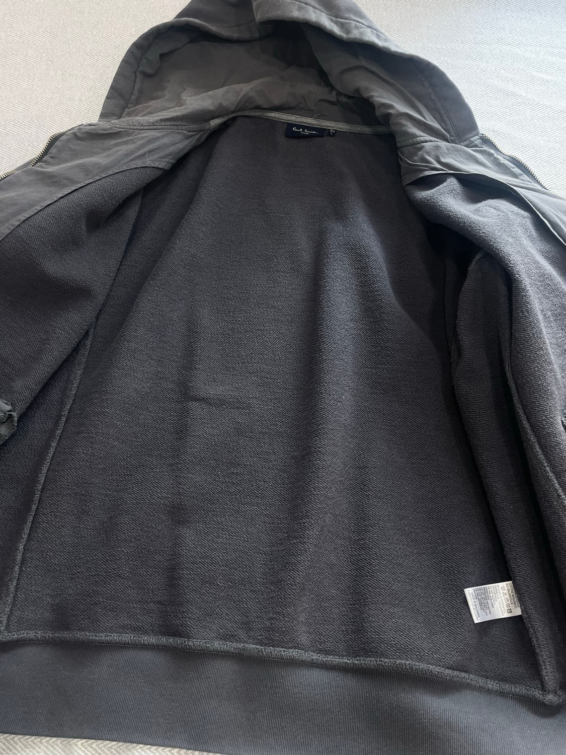 폴스미스 그레이 자수로고 후드집업 M 상품이미지9