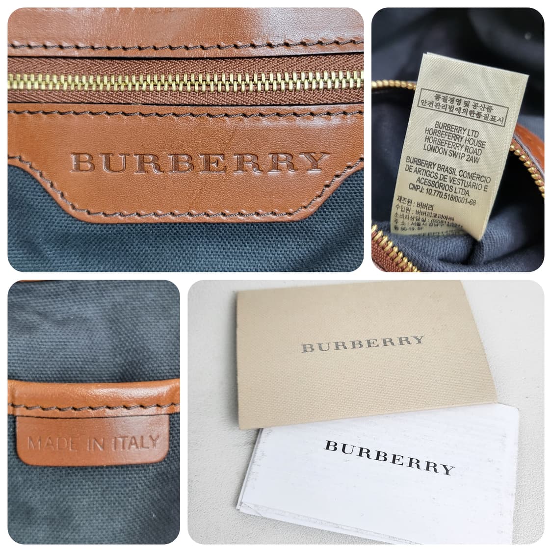 정품 버버리 하우스체크 켄터베리 숄더백 상품이미지8