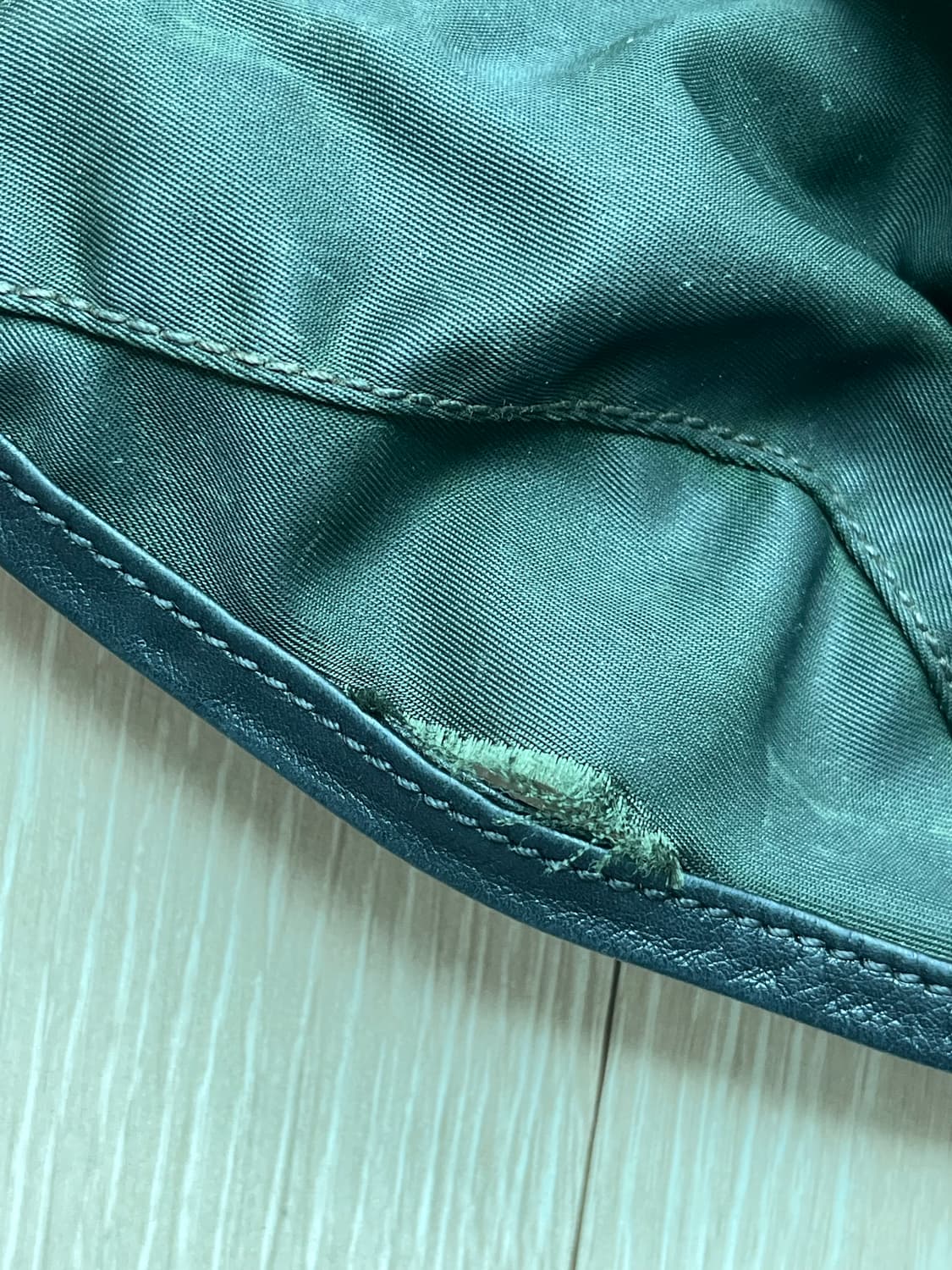 정품 프라다 나일론 백팩 그린  상품이미지5