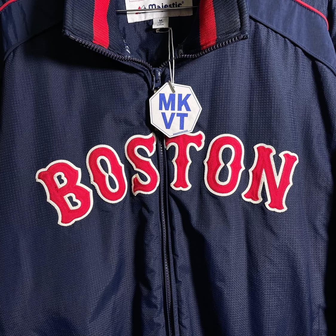 마제스틱 Authentic 보스턴 레드삭스 바시티 자켓 상품이미지6