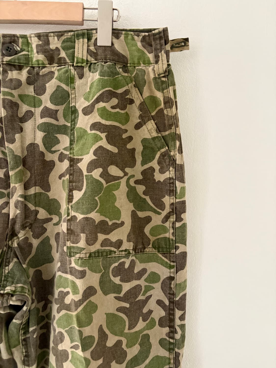 70‘s Vtg Duck hunter camo Fatigue Pant  상품이미지5