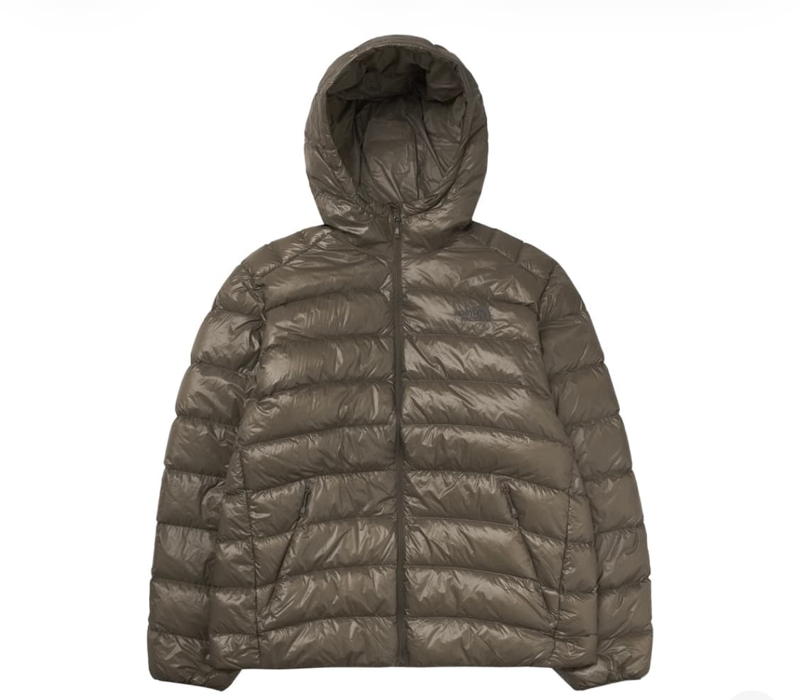 노스페이스 베이지색 경량패딩 상품이미지1