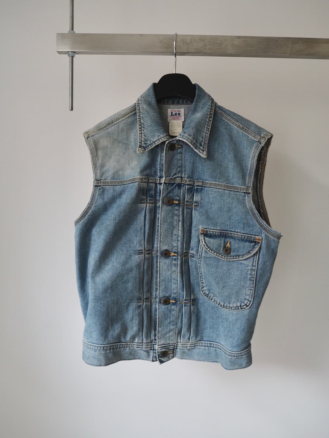 1990's LEE custom denim vest  상품이미지1