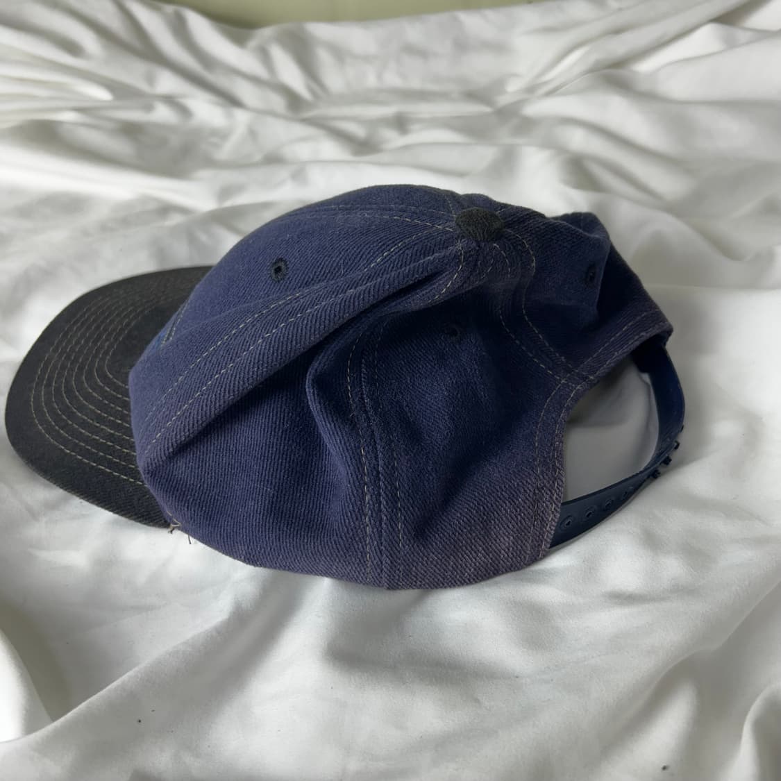 [QUIKSILVER] 90s USA 퀵실버 로고 자수 네이비 볼캡 상품이미지3