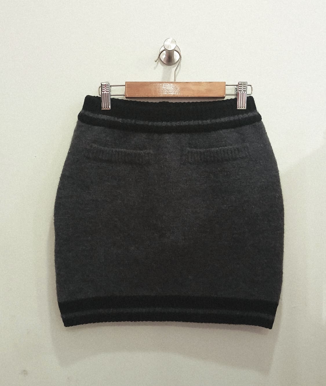 그로브 니트 미니 스커트 상품이미지1