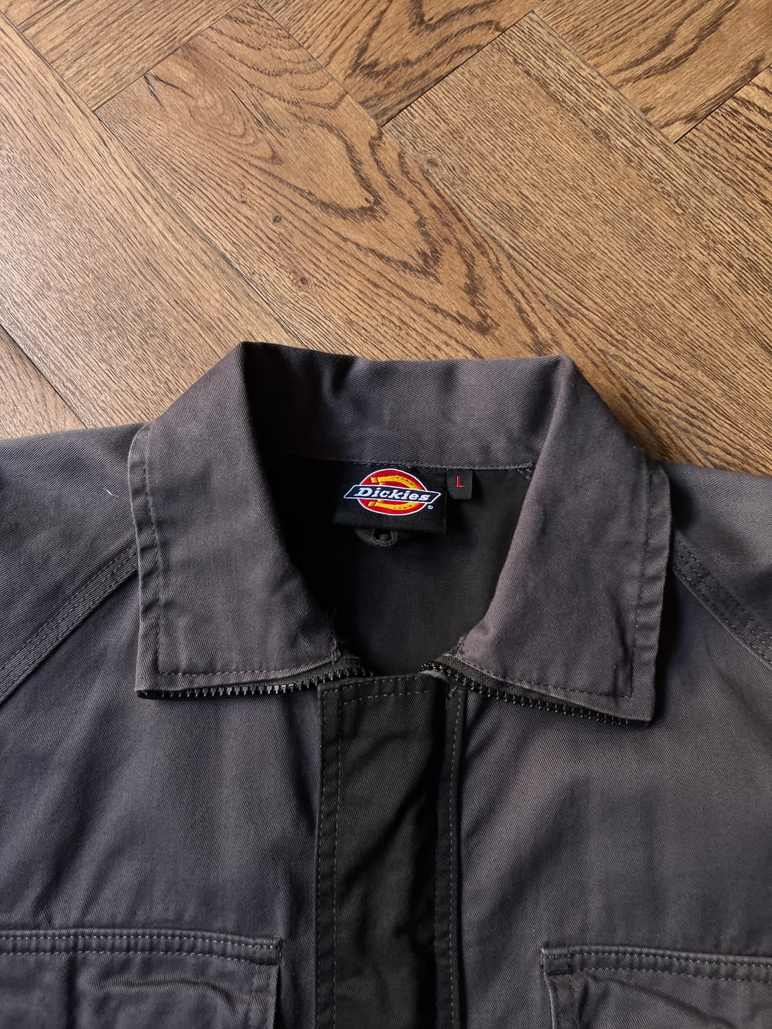 [L]디키즈 USA 차콜그레이 투톤 워크자켓 상품이미지2