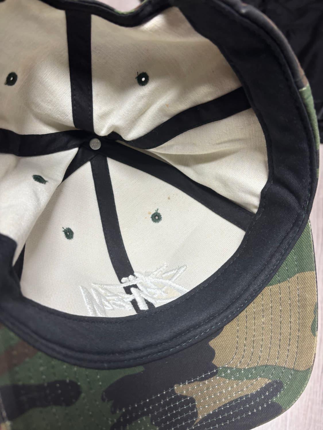 [os] 스투시 카모 볼캡 상품이미지8