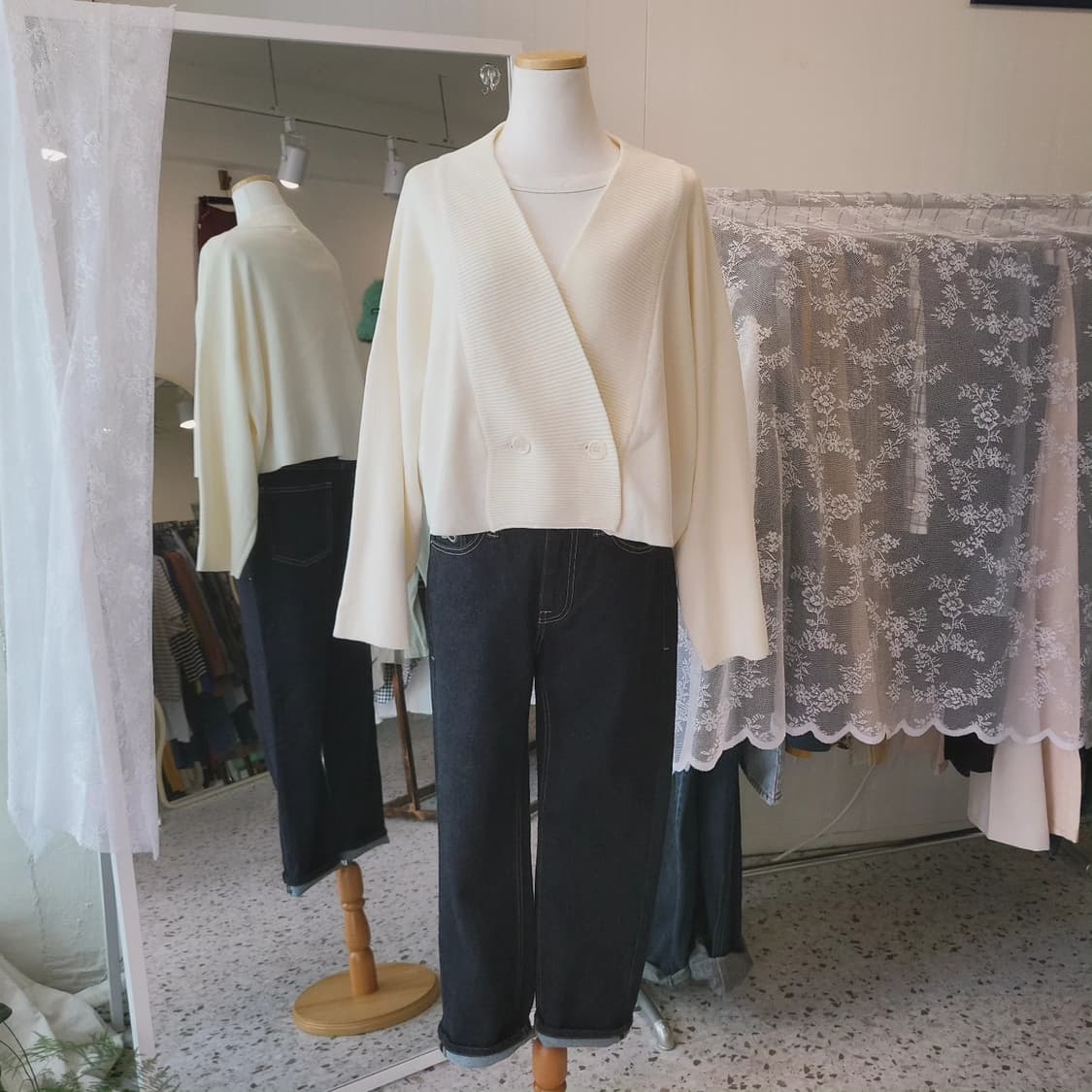 Chocol raffine 레이온 볼레로가디건 상품이미지8