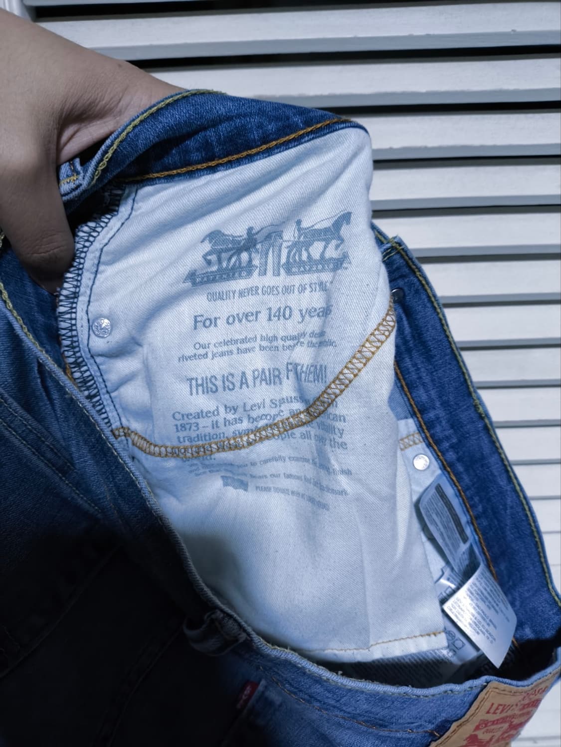 32 리바이스 510 청바지 데님 상품이미지5