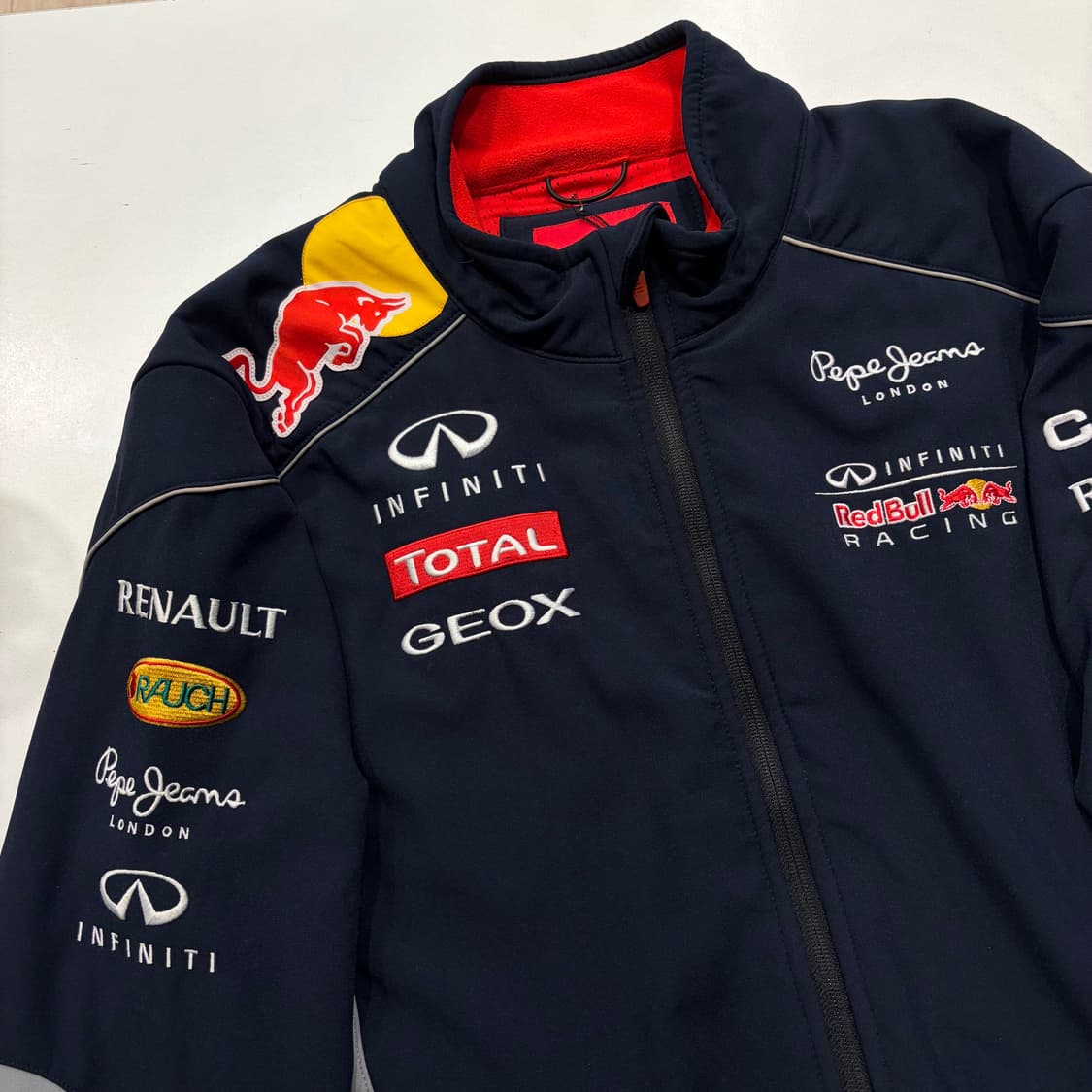 [XL] 페페진스 레드불 레이싱 팀 자켓 네이비 C720 상품이미지3