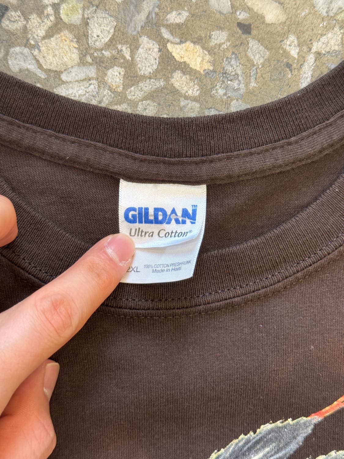 스컬 인디언 선페이딩 반팔 티셔츠(HT20) 상품이미지5